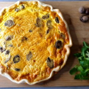 quiche chaude